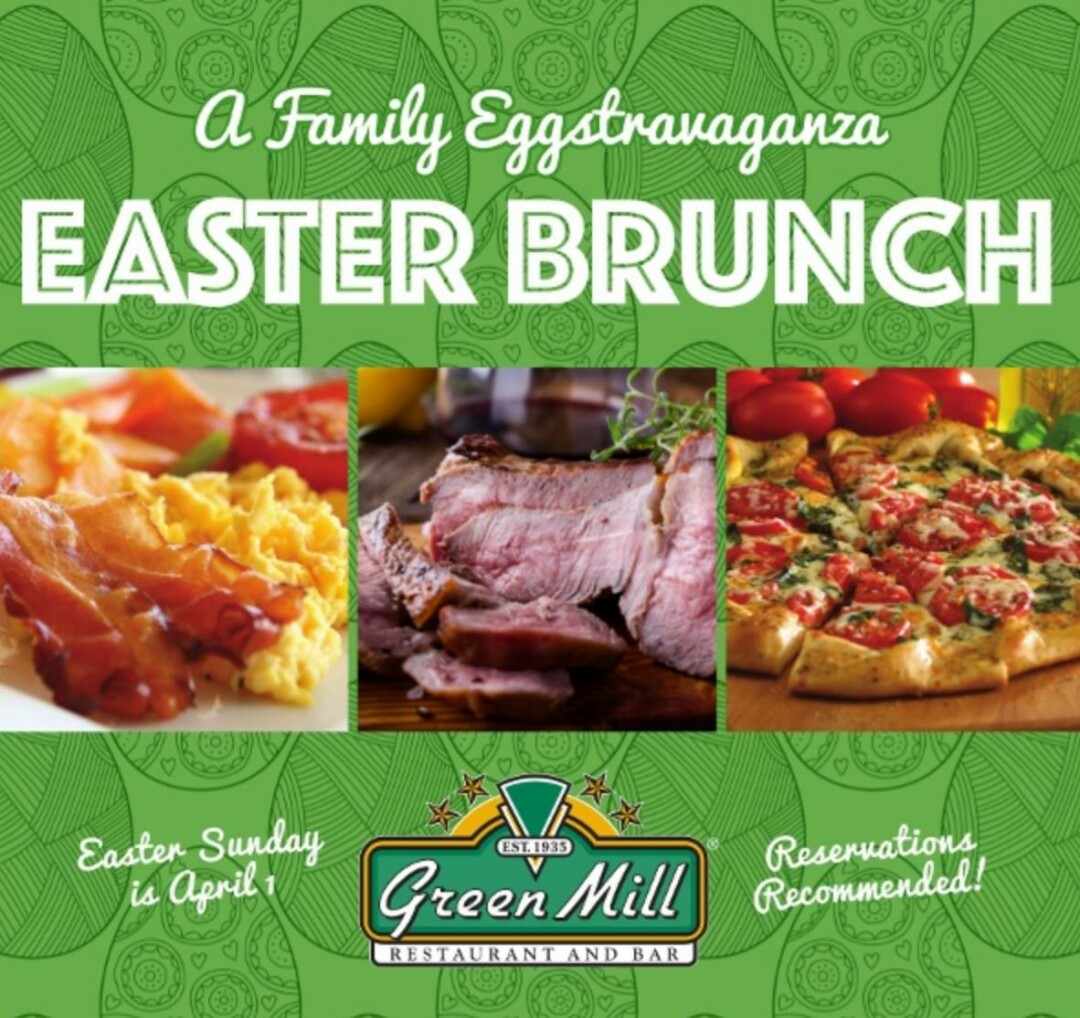 Easter Buffet at Green Mill Green Mill Restaurant & Bar