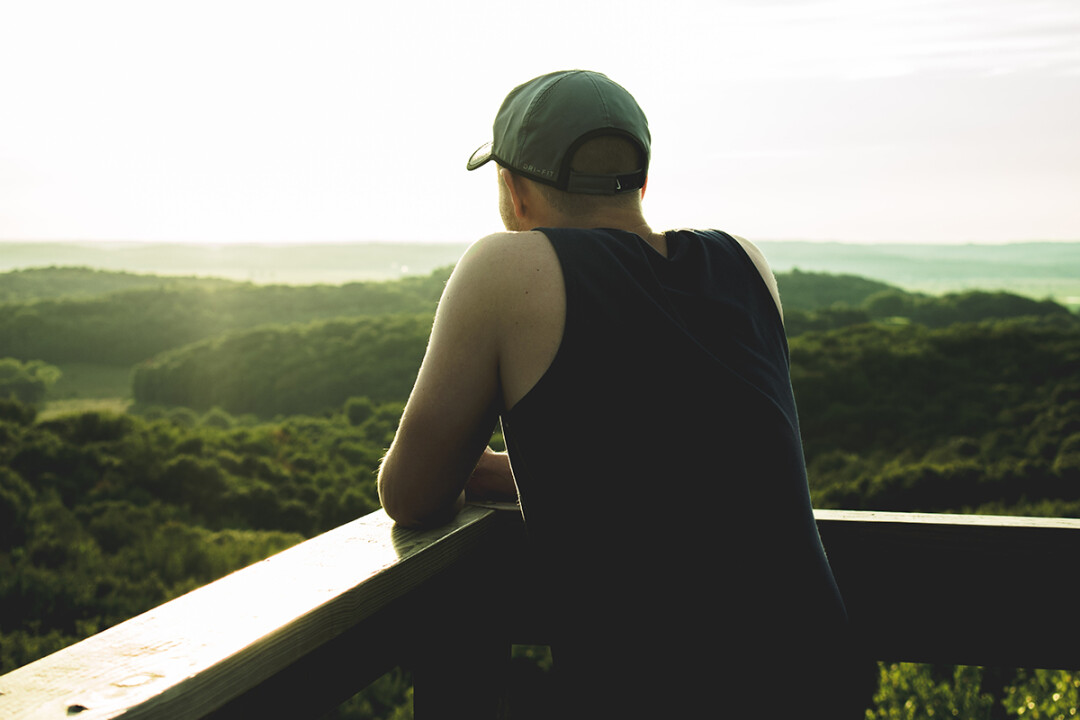 The view at Hoffman Hills State Recreation Area.