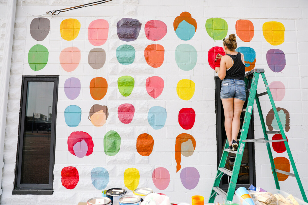 ‘Imagination’ Takes Shape: ColorBlock Mural Project Underway...