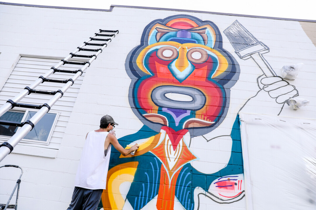 ‘Imagination’ Takes Shape: ColorBlock Mural Project Underway...