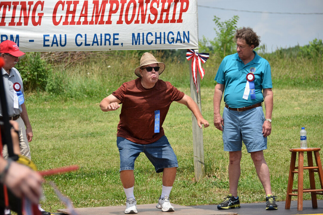 The International Cherry Pit Spitting Championship 2019. (Source: Facebook)