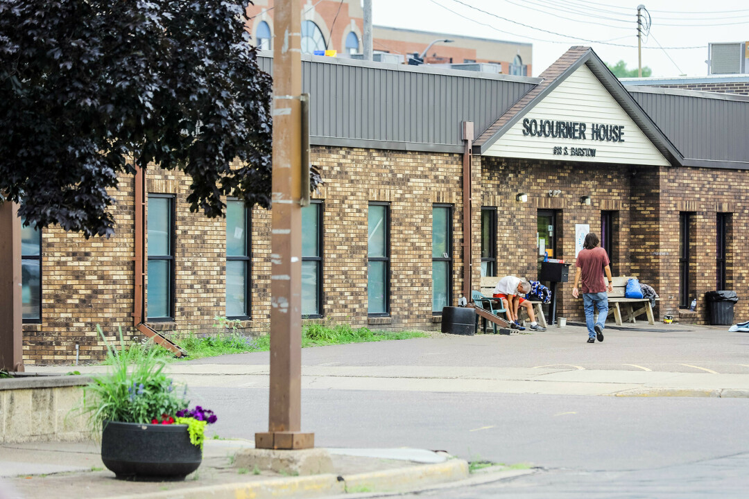 Sojourner House is an overnight shelter for people without homes in downtown Eau Claire.