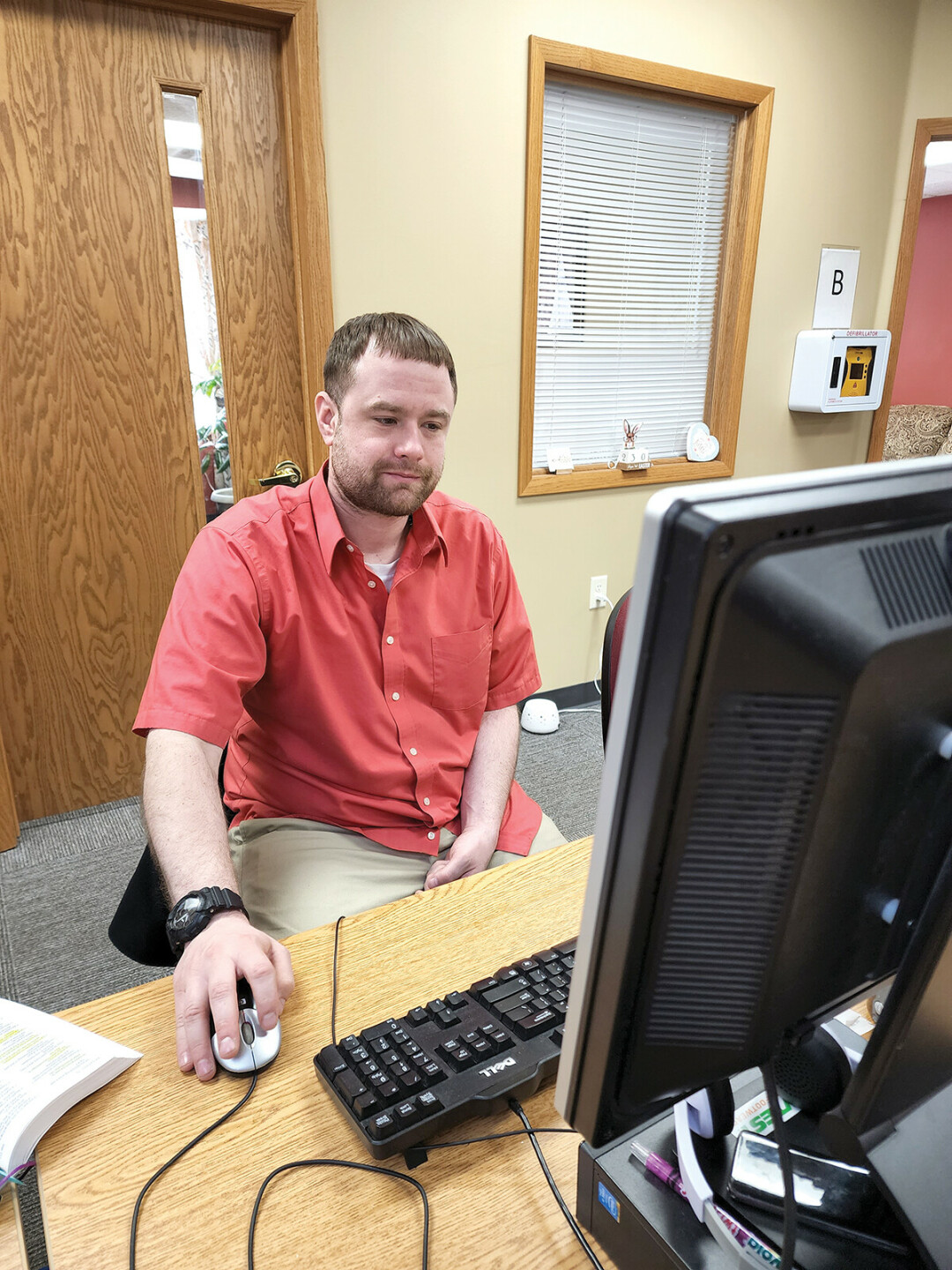 Chippewa Valley Technical College student Joshua Walters.