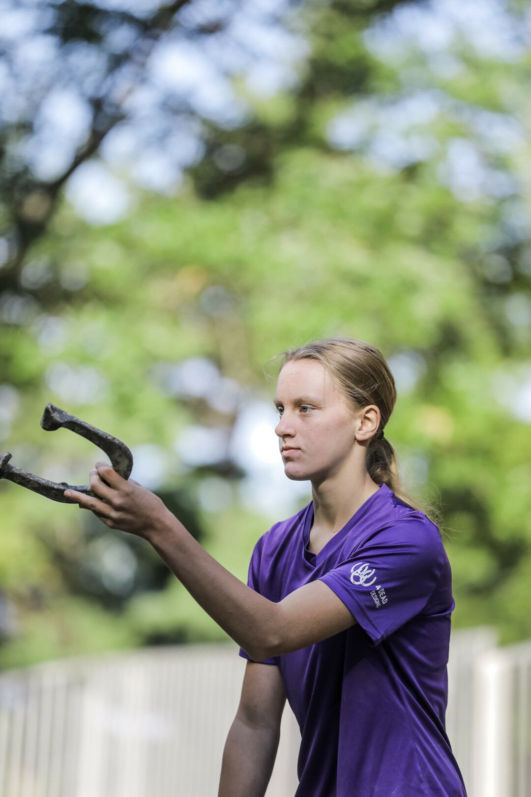 NO HORSING AROUND. Sarah Chaffee is currently competing in the 2022 Horseshoe World Championship after ranking no. 1 in the world for women.