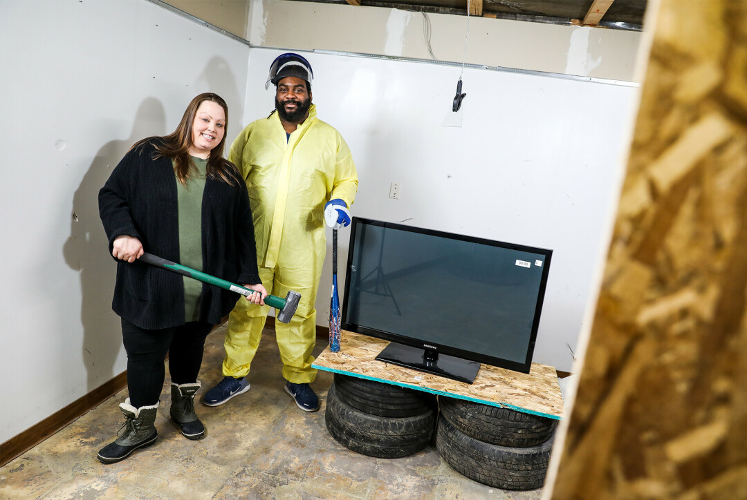 Owners and operators Jessica Buss (left) and JP Parker (right).