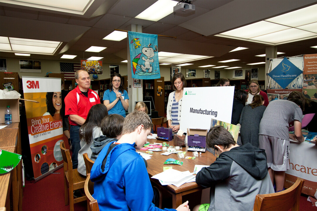 TIME TO STEP UP. Junior Achievement of Wisconsin is in need of more volunteer mentors for the Chippewa Valley area to support K-12 youth.