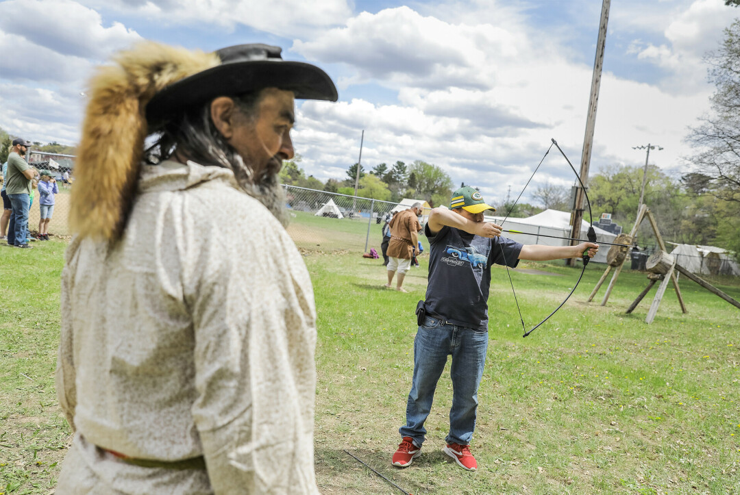 STEP INTO THE PAST. The Past Passed Here event in Chippewa Falls is an annual favorite, offering the public the chance to take part in olden traditions and activities.