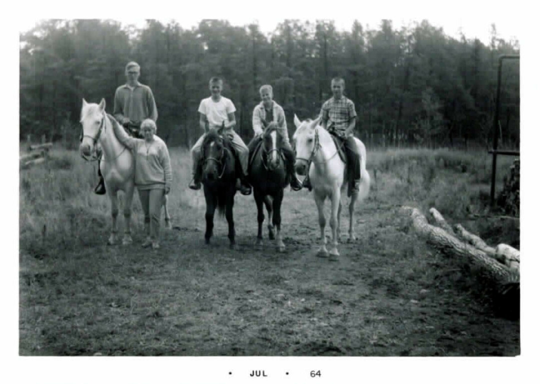 Camp Manitou Horse Riding 1964