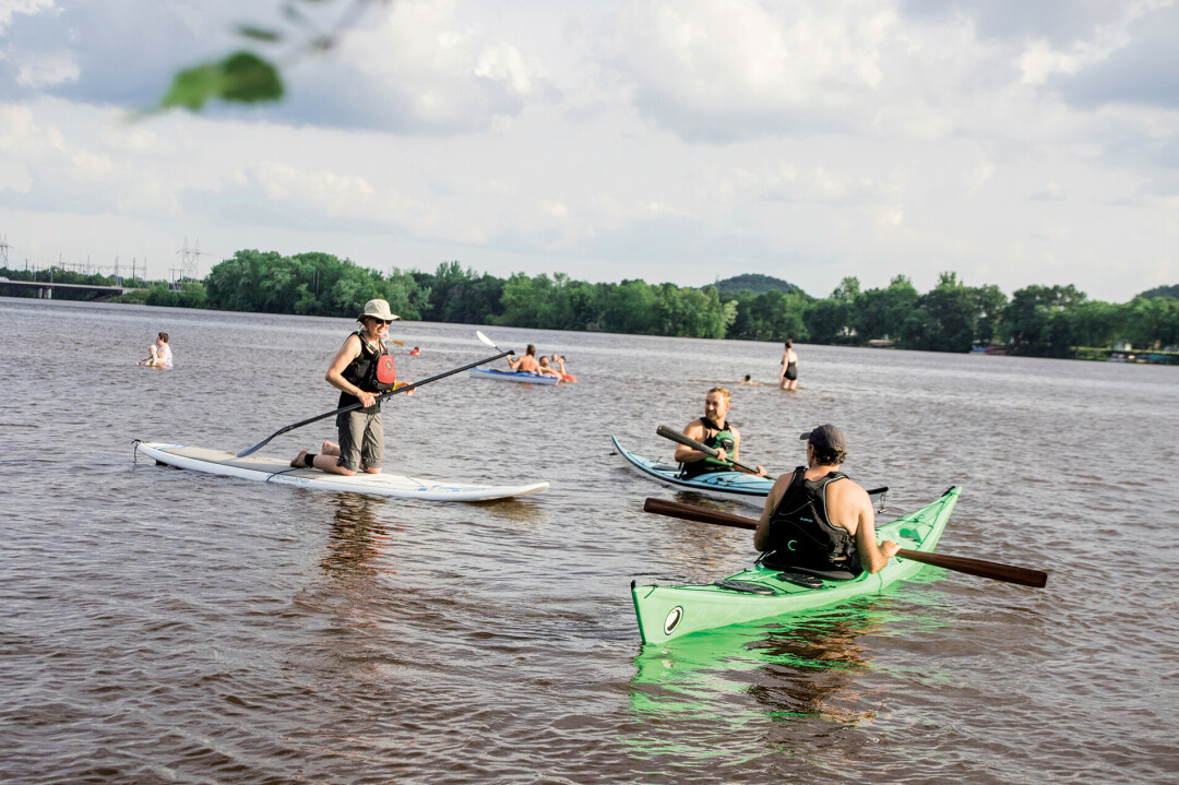 YOU'RE A NATURE-AL. A kayak excursion in Eau Claire. 