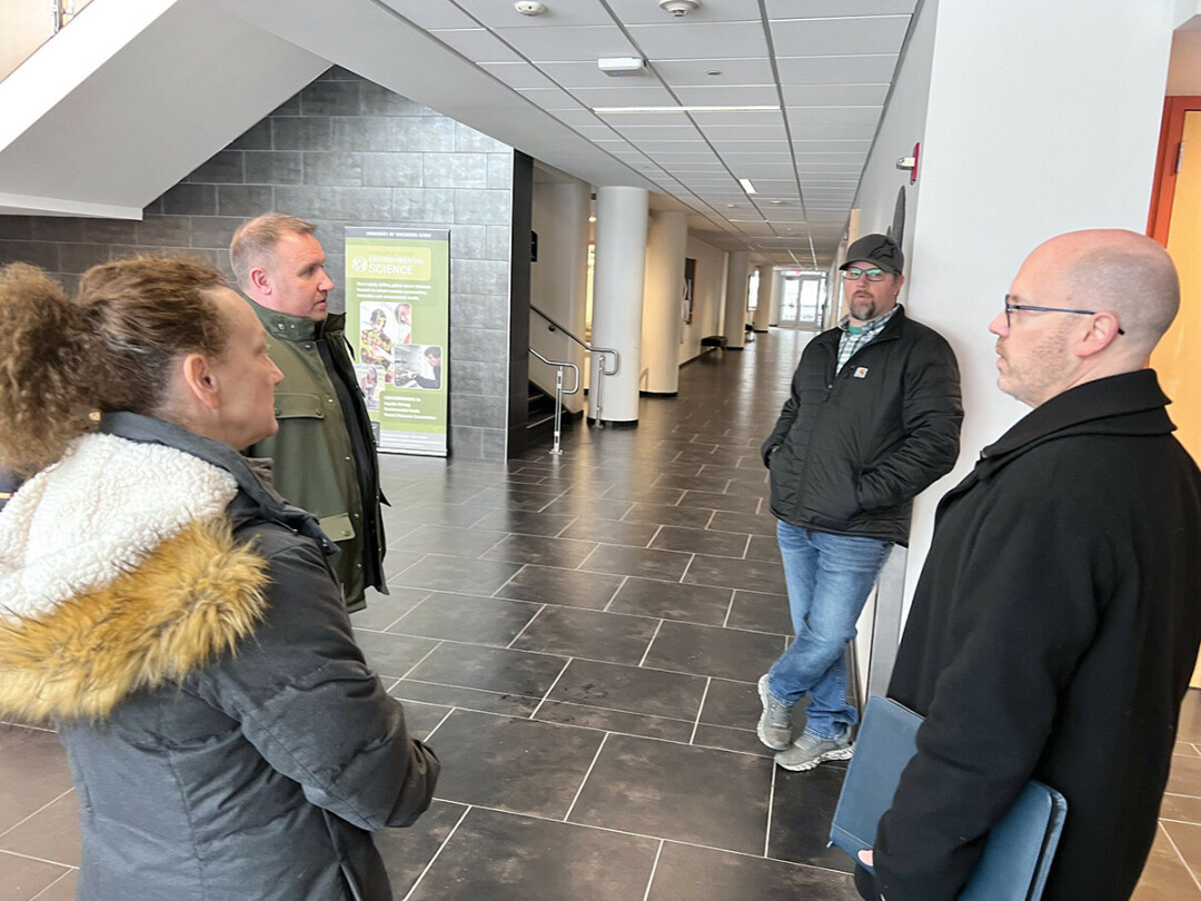 making wisconsin home: Blaine and Gregory visit the Manufacturing Outreach Center at UW-Stout