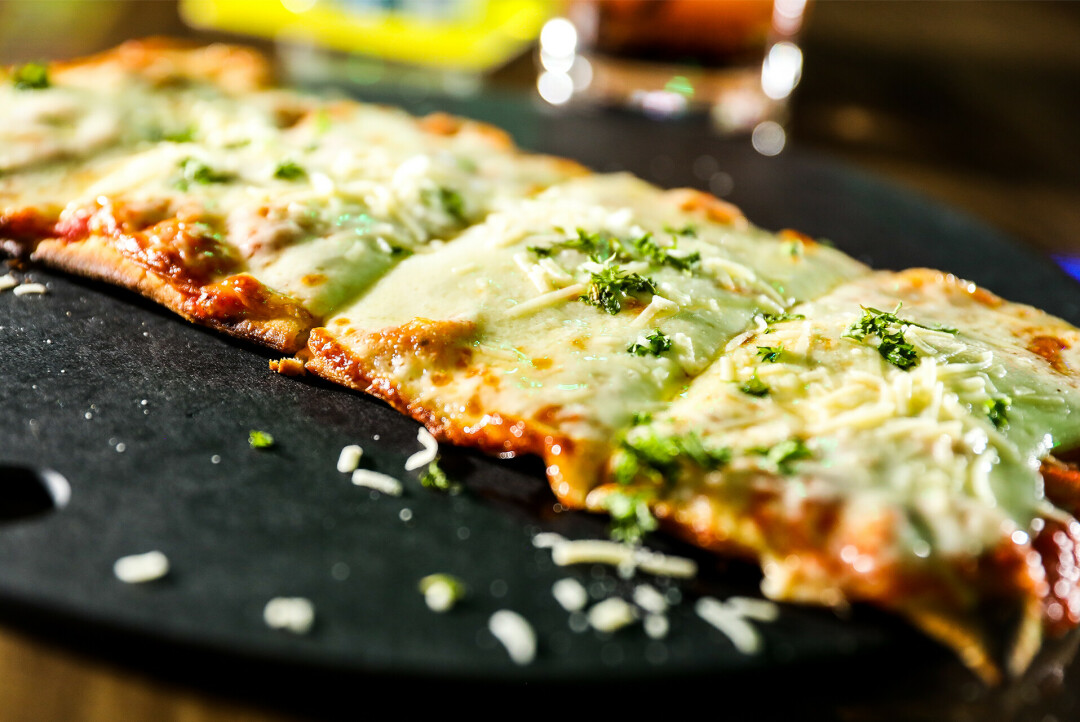 Happy Hour Flatbread.