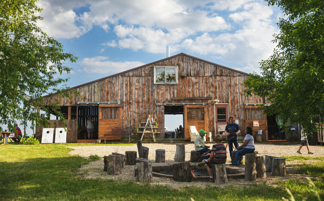 SUMMER IS SETTING. To ring in the end of summer, Sawdust City Limits is hosting the first-ever Summer Sets Music & Arts Festival on Aug. 19 at the Dancing Yarrow and Farm to Fork Pizza (pictured). (Photo by Rachel Worthing)