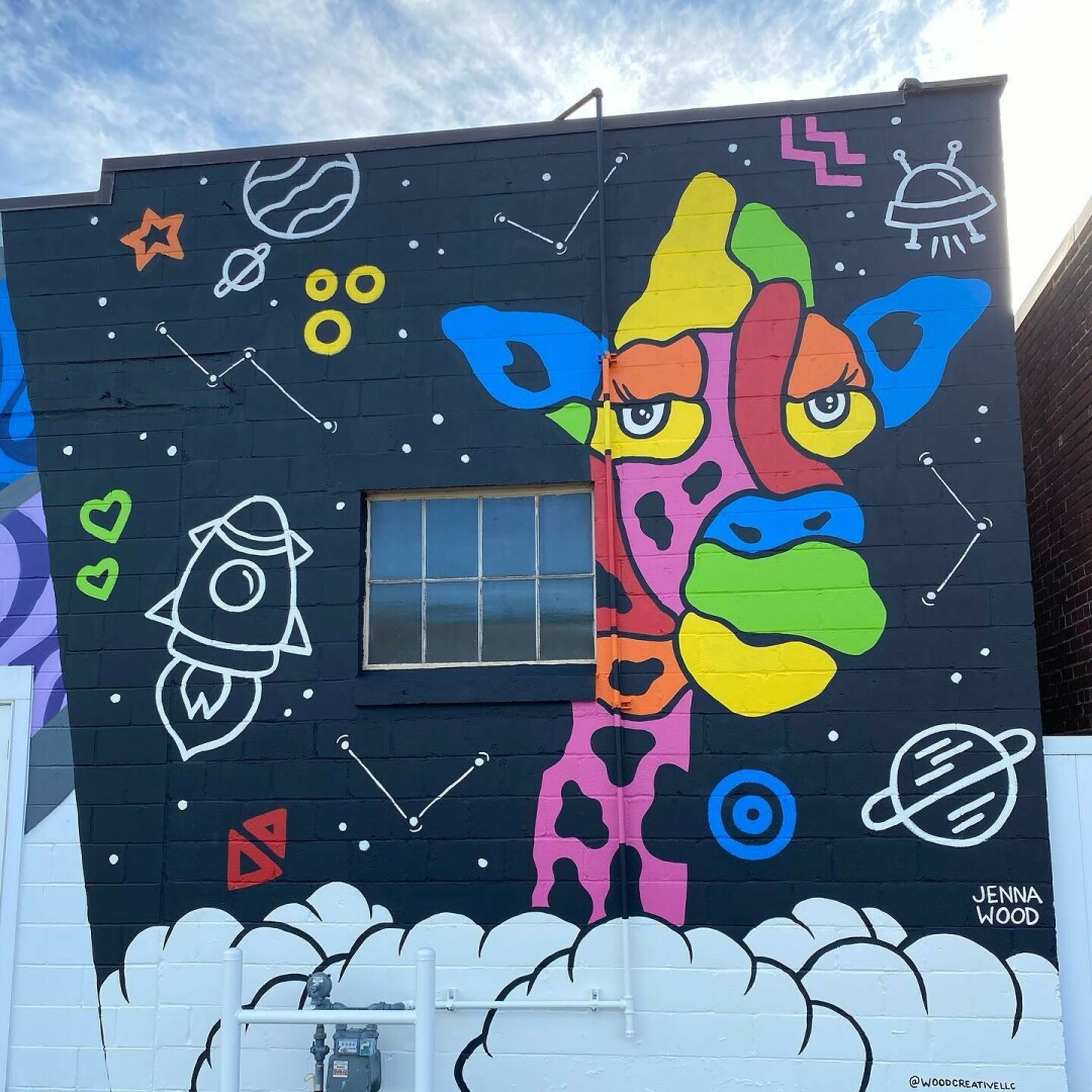 Jenna's COLORBLOCK Mural