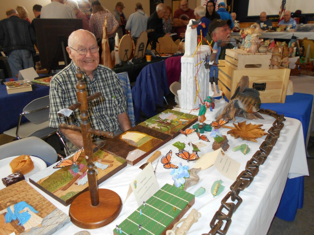 WOOD-N'T YOU LIKE TO TRY? The West Wisconsin Wood Carvers Guild is holding their second annual Carve-In on the Chippewa event on Sept. 16 at Brickhouse Pub & Grub. (Photos via Facebook)