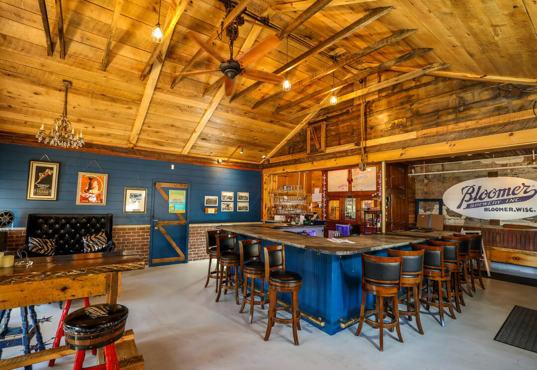 Inside the Old Bloomer Brewhouse