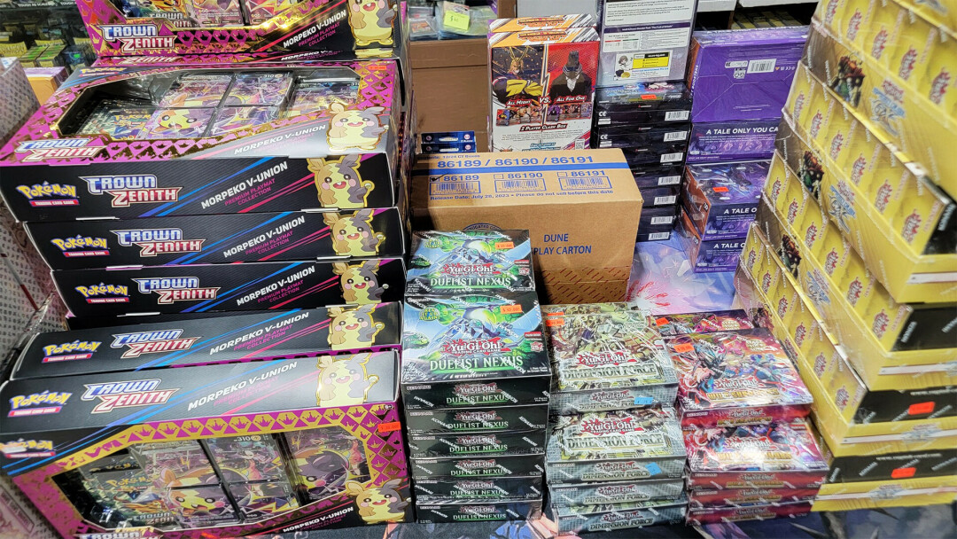 Pok&eacute;mon, Yu-Gi-Oh!, and more.