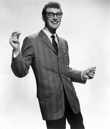 The real Buddy Holly, circa 1957.