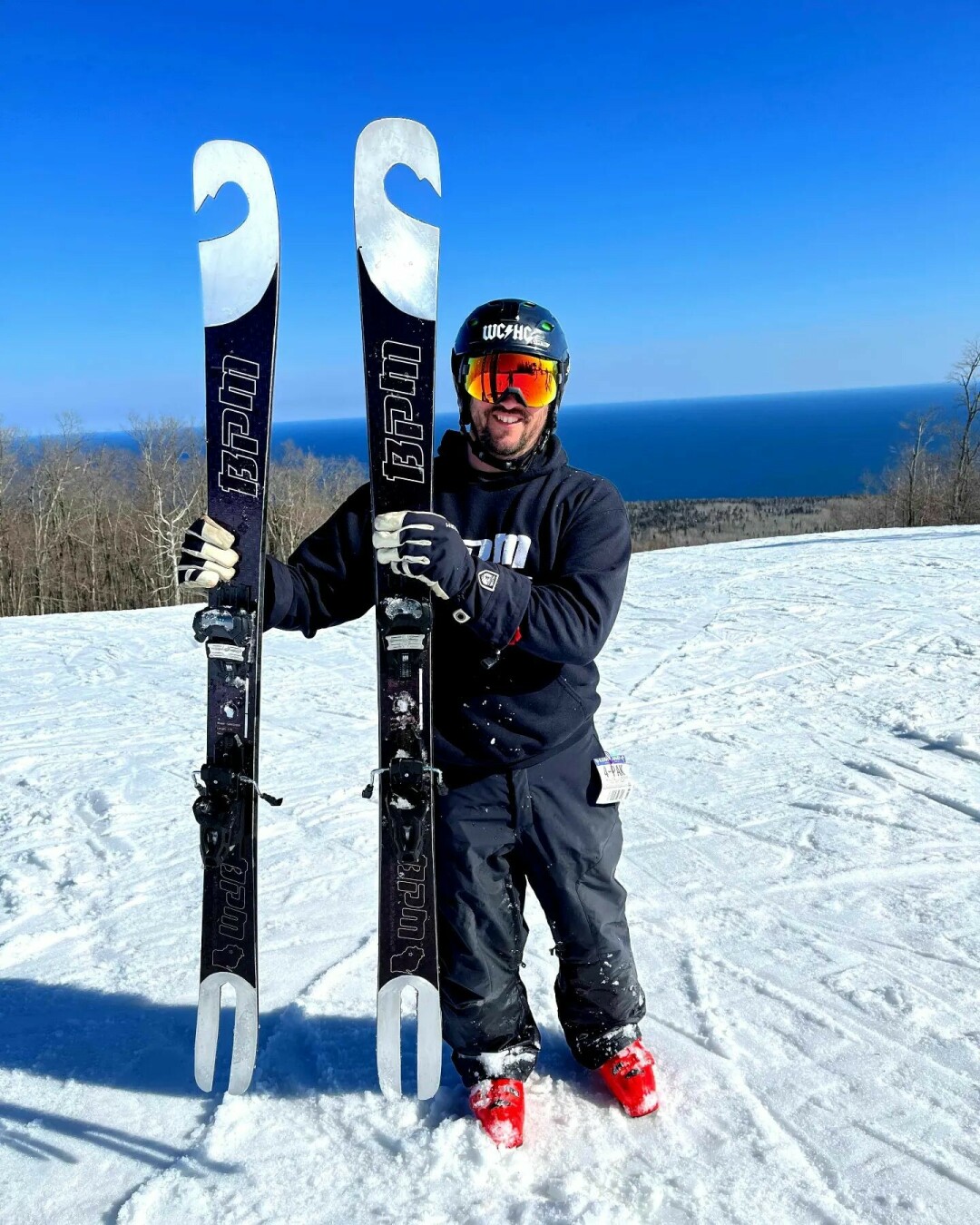 IT'S SNOW UNIQUE. BPM Skis creates custom skis – and soon snowboards – right in Chippewa Falls. (Photos via Facebook)