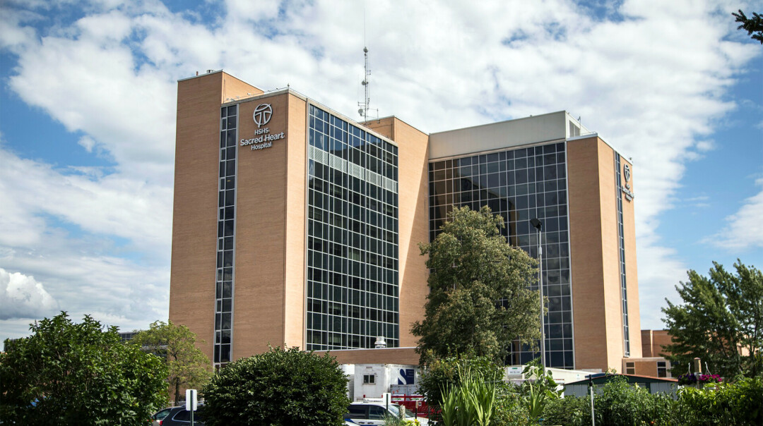 HSHS Sacred Heart Hospital in Eau Claire. (File photo)