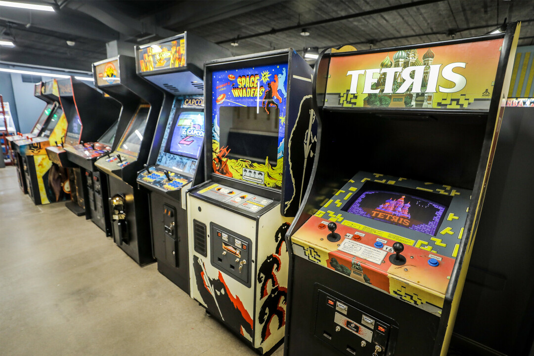 Arcade games at Reboot Social.