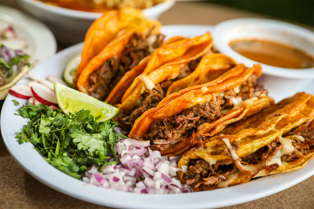 Birria Tacos.