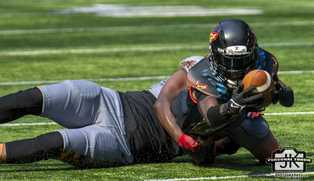 IT'S GOOD! The Chippewa Valley Phoenix are the latest area semi-pro football team to enter the scene, their season officially underway as of April. (Submitted photos)