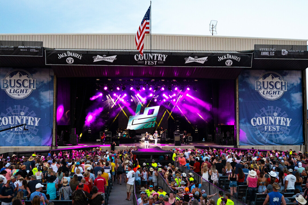 THE LARGEST PARTY IN A HAYFIELD. Country Fest will return with some brand new features and the same boot-stompin' vibes this year. (Photo by Mark Oliver)