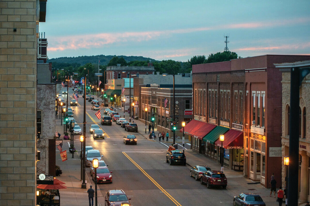 Looking down historic Bridge Street. (Volume One file photo)