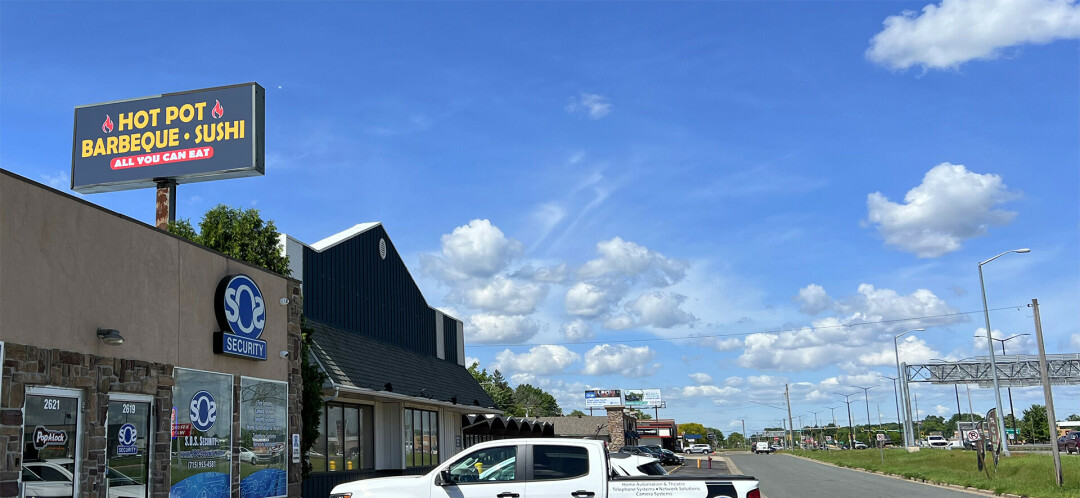 The second hot pot eatery will open at the former Old Country Buffet, pictured at left.