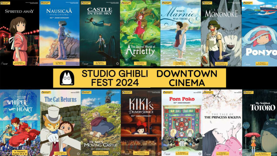 MY NEIGHBOR, MICON. The Chippewa Valley's local theaters, Micon Cinemas, is hosting Studio Ghibli Fest throughout the year. (Photos via Micon Cinemas Facebook)