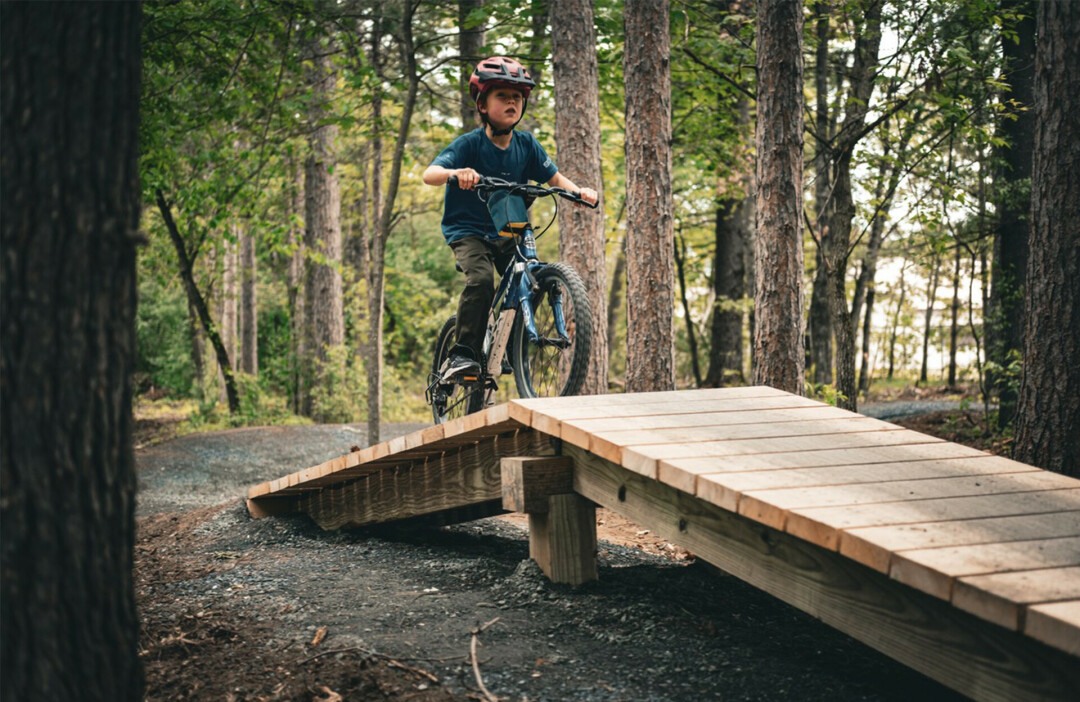 ROLL OUT. Whether you're a first-timer or not, folks are encouraged to enjoy The Adventure Playground, a new beginner-friendly bike park in Lowes Creek County Park.