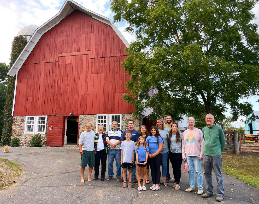 Members of all the families who have owned the Bloomer farm since its inception.