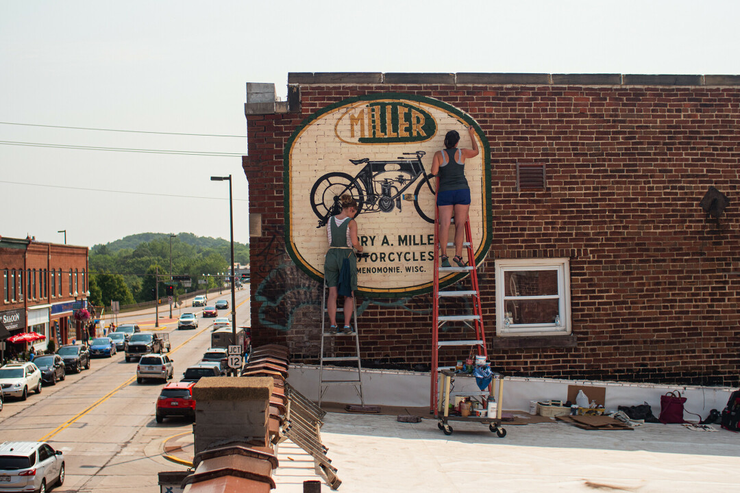 AMBITIOUS ART. Menomonie is home to incredible artists who have left their mark on the city – like this mural, created during the 2021 Let's Paint The Town event – and in 2026, an ambitious large-scale mural project will bring international artists to town.