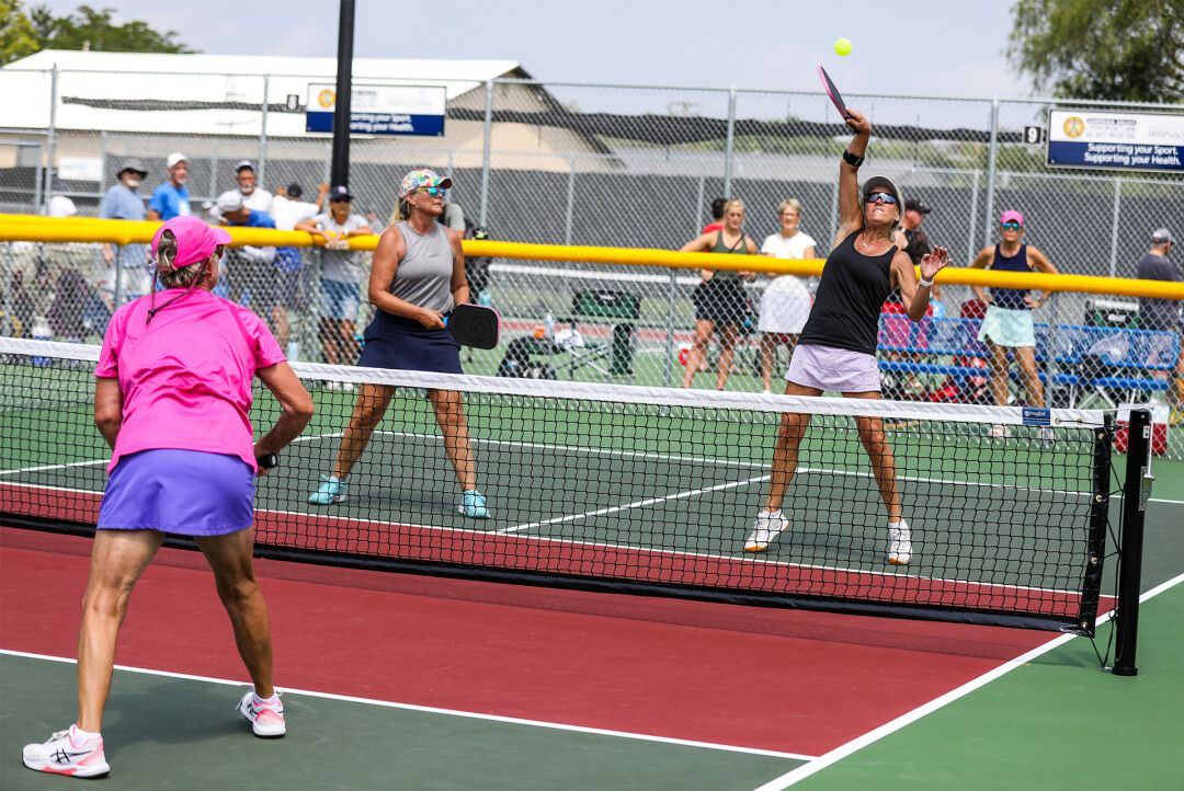 YOU'VE BEEN SERVED. Lake Hallie officially welcomed the largest pickleball complex in the area – and in Wisconsin – at the end of July.