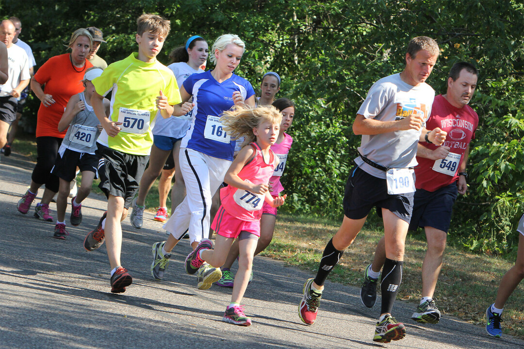 Folks of all ages at a previous Buckshot Run.