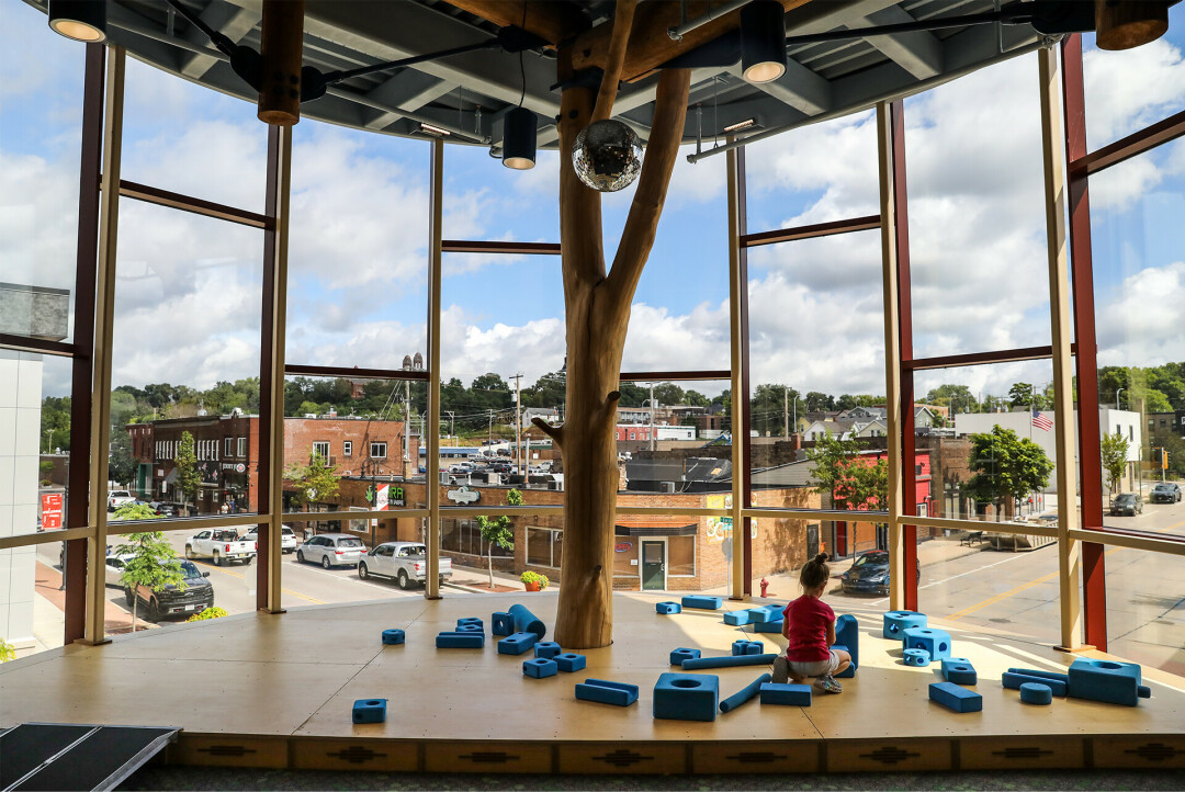 UPWARDS & ONWARDS. Since reopening at its new location in downtown Eau Claire, the Children's Museum has seen growth – and growing pains.