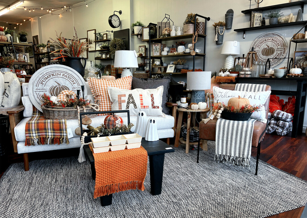 ONE-STOP SHOP. West Rowe expanded in the new year to offer women's clothing and accessories, making the small business a near one-stop shop for seasonal decor and clothing.