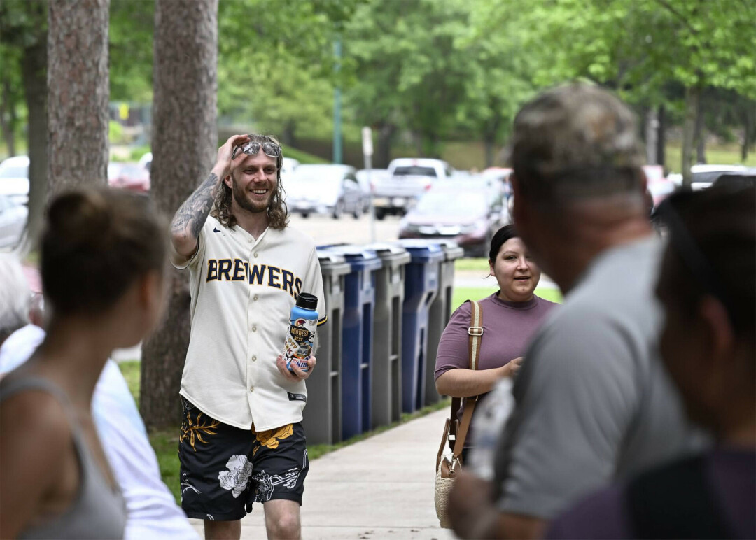 Group founder, Jacob Kuehl, returned to Eau Claire for the June meetup.