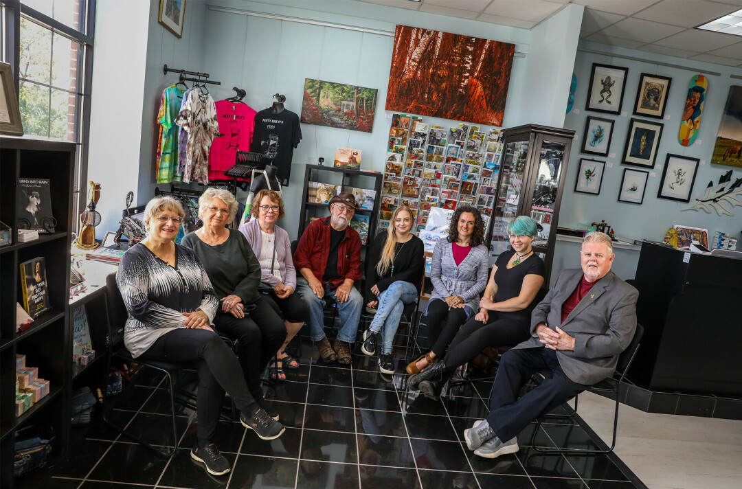 AN ARTS HUB. Decadent Gifts & Gallery is now home to six artists and more than 50 artists' work from across the region. The shop and gallery is now open on Water Street in Eau Claire.