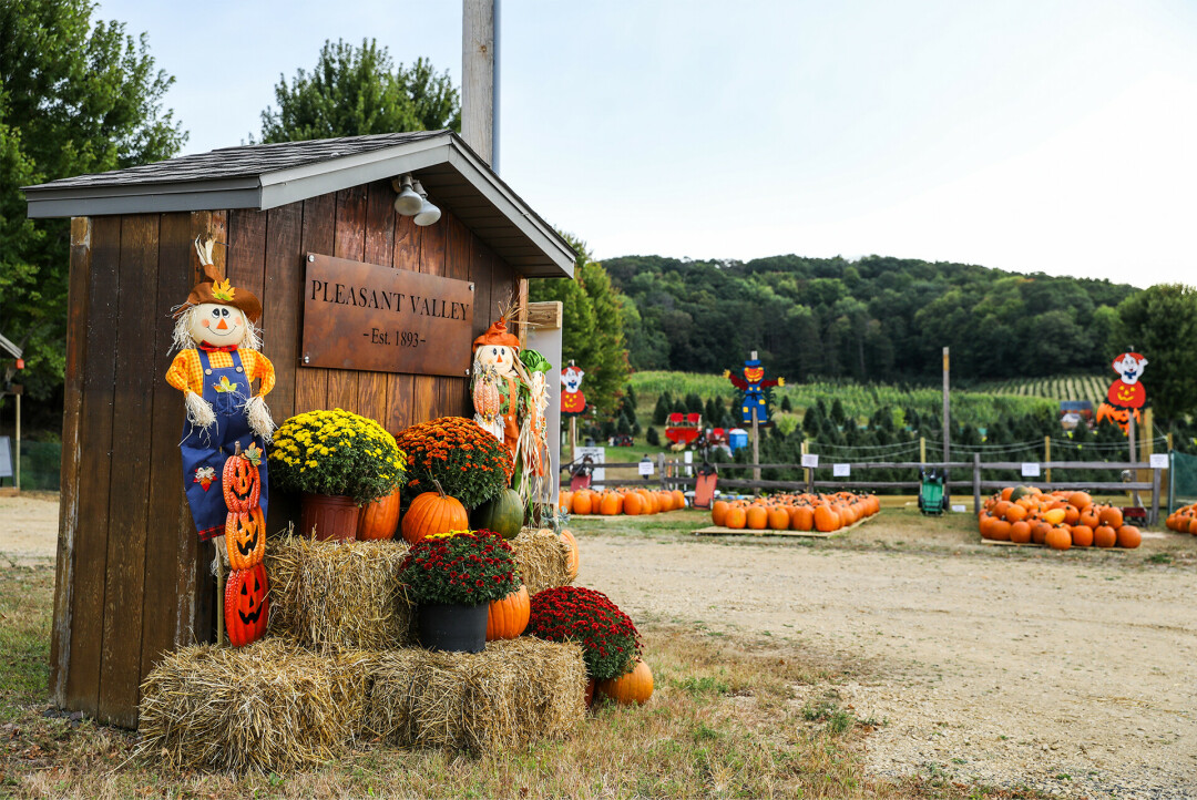 WELCOME BACK. Pleasant Valley Farm is hosting its Fall Harvest Festival now through Oct. 27, the first time fall activities have returned to the Dunn County farm in nearly a decade.