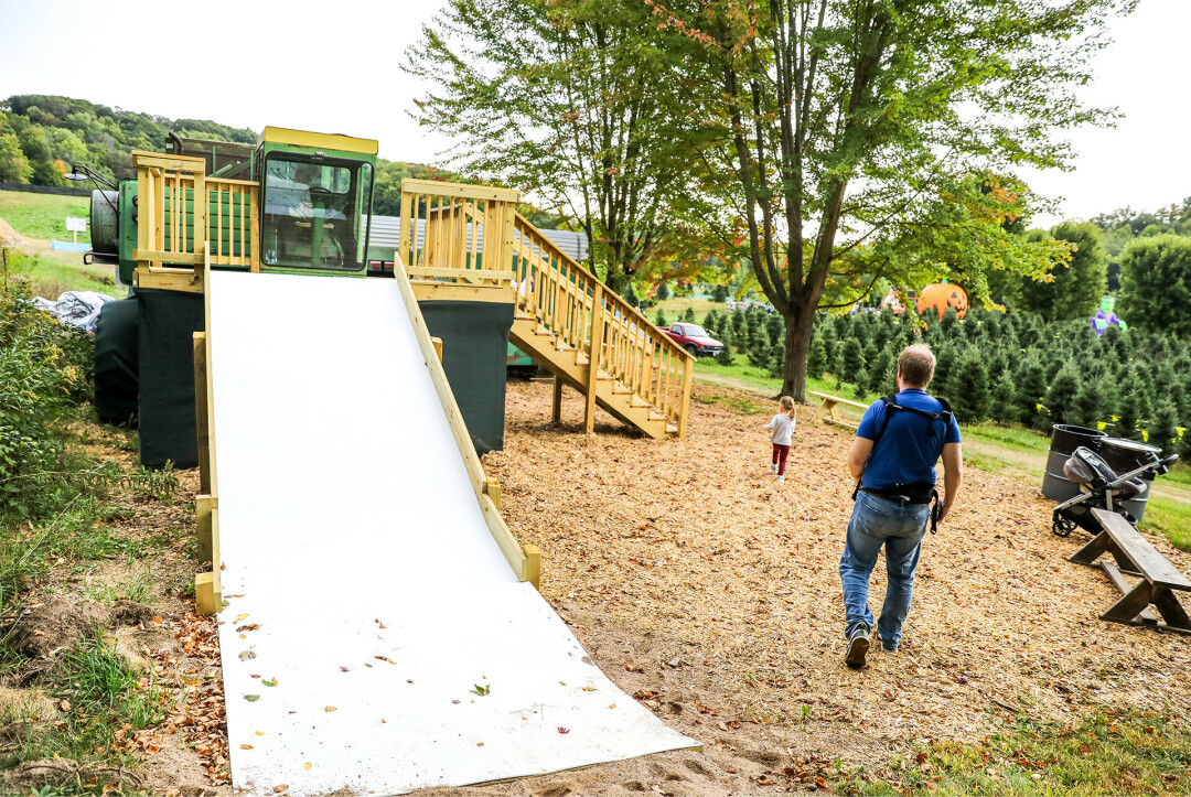 20-foot slide.