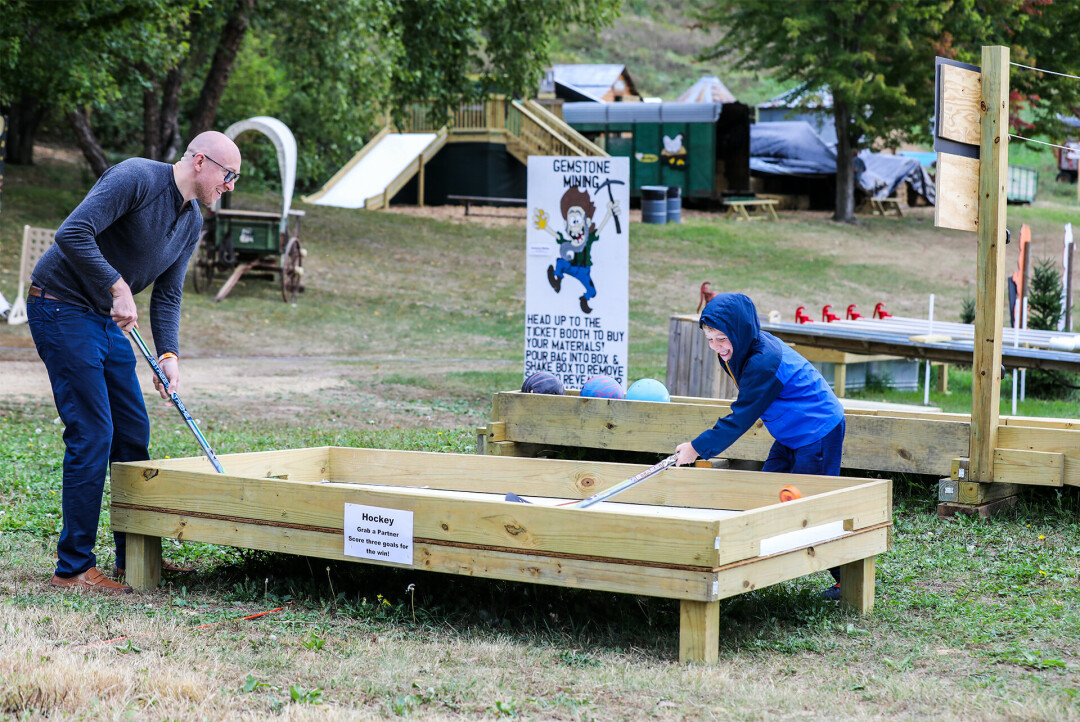 Evergreen Farm activity area.