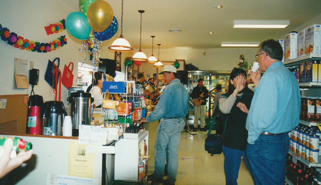 Menomonie Market Food Co-op's store at 521 Second St., Menomonie, in the early 2000s.