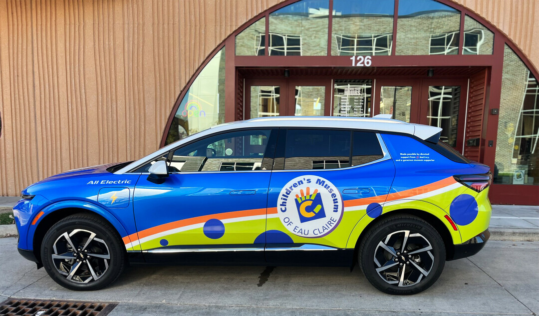 AND WE'RE OFF! A recent gift-on-wheels is in line with the Children's Museum's existing sustainability and outreach efforts. (Photo via Facebook) 