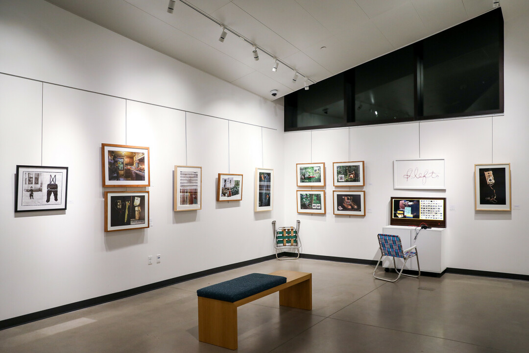 WHAT'S LEFT. Ellen Mahaffy, visual artist and UW-Eau Claire professor, has a new exhibit on display at the L.E. Phillips Library through Dec. 30.