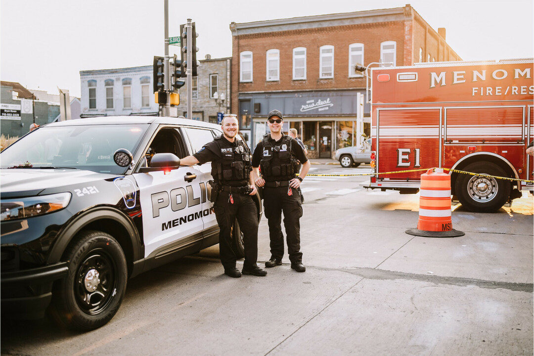 TIME TO GIVE BACK. The Menomonie Police Department is running its 