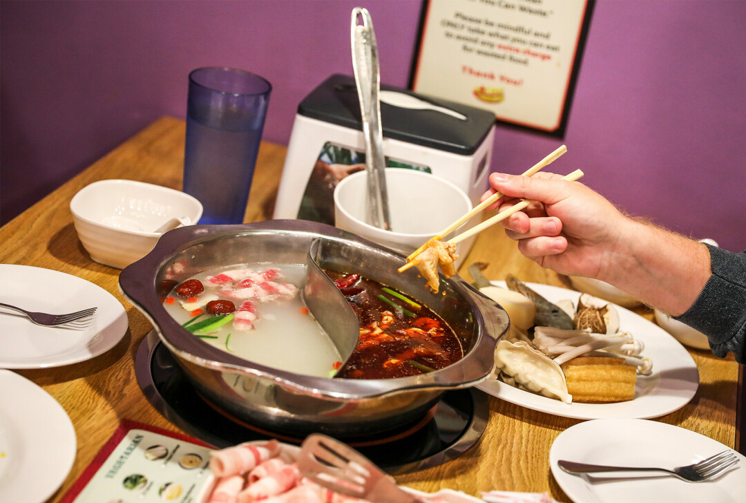 Eau Claire joined the hot pot trend in 2024. (Photo by Andrea Paulseth)