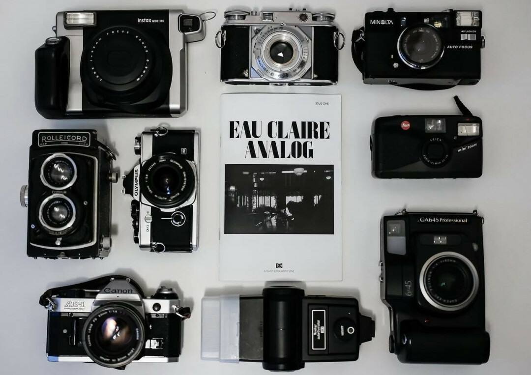 TAKE YOUR SHOT. Eau Claire Analog is a connector for area photographers and enthusiasts, and is compiling photos for its forthcoming zine. (Photo via Instagram)