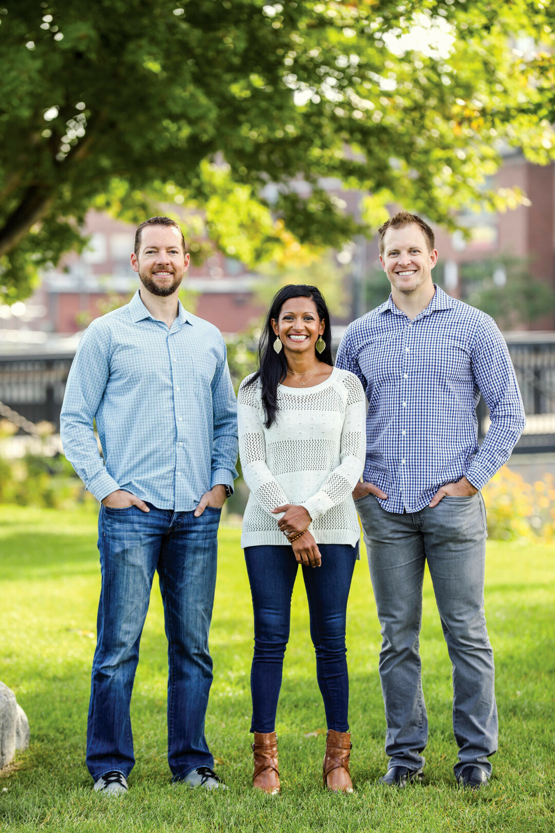 Dr. Brett Taylor, Dr. Lisa Henson, and Dr. Trevor Hallberg.
