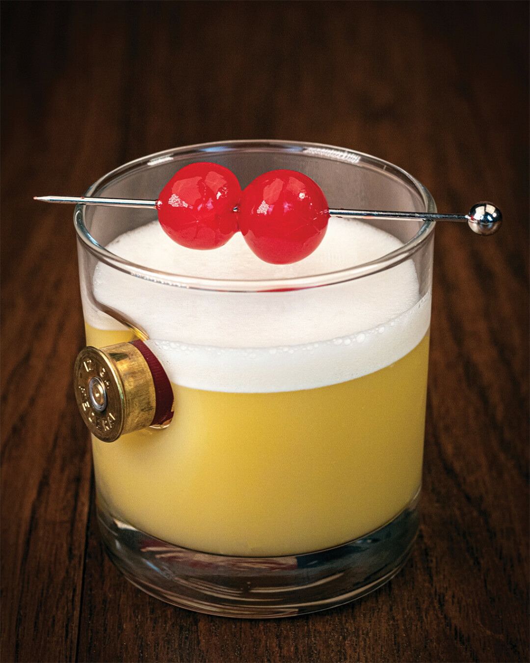 BenShot glass pictured